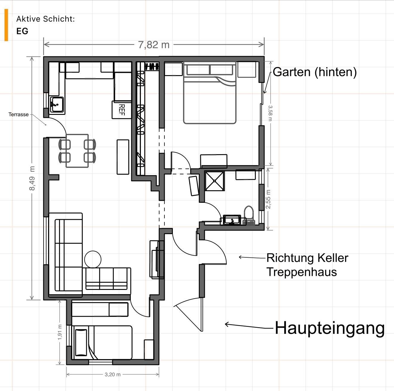 Grundriss Erdgeschoss